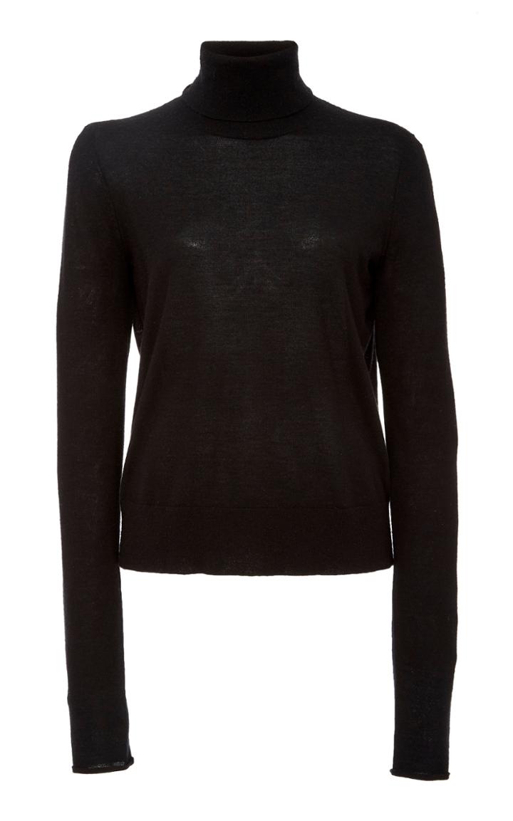 Co Cahsmere Turtleneck Top