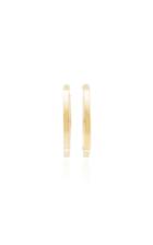 Jennifer Fisher Erin 10k Gold-plated Hoop Eearrings