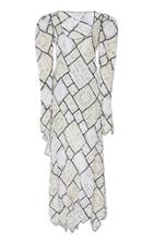 Moda Operandi Prabal Gurung Cotton-blend Patchwork Lace Maxi Dress Size: 00