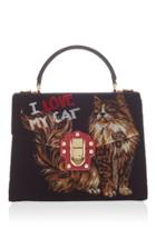 Dolce & Gabbana I Love My Cat' Top Handle Bag