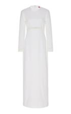 Moda Operandi Staud Alexandria Pointelle Linen-cotton Maxi Dress Size: 00