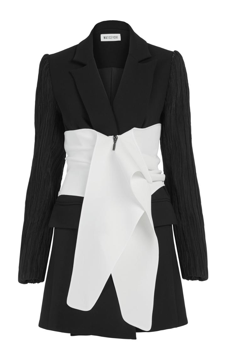 Maticevski Enthusiasm Blazer With Cummerbund