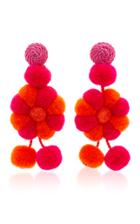Nannacay Pink Iris Earrings