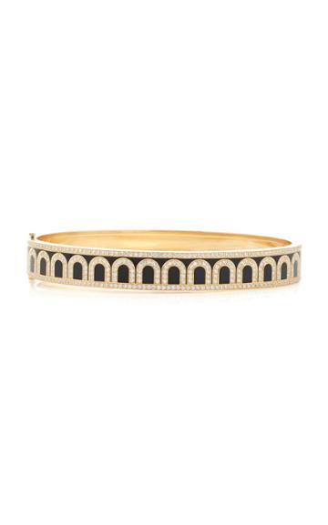 Davidor L'arc 18k Gold And Diamond Bracelet
