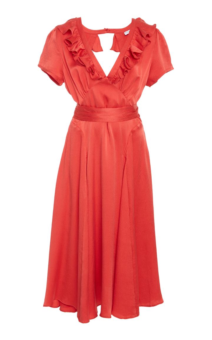 Rhode Resort Celia Deep V Dress