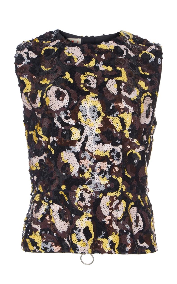 Marni Sequin Top