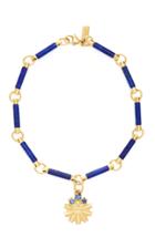 Foundrae 18k Gold And Lapis Bracelet