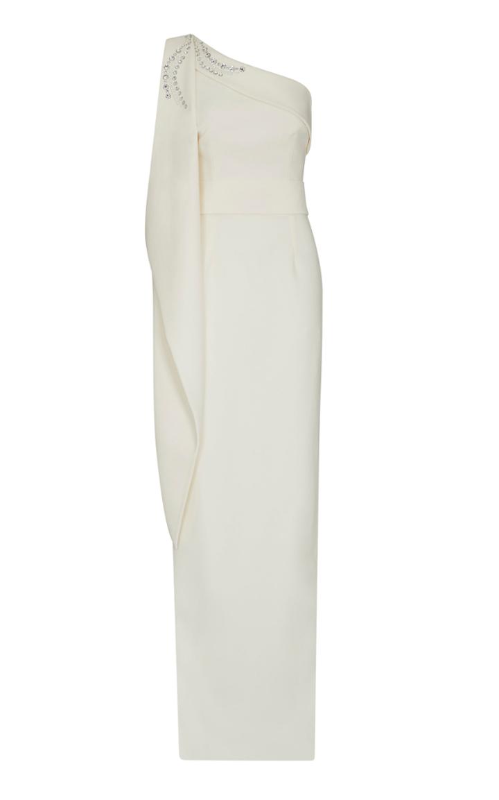 Moda Operandi Safiyaa Diana Crystal Embroidered Dress