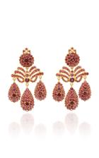 Sylvie Corbelin Marquise Palace 18k Gold Spinel Earrings