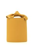 Ulla Johnson Sophie Mini Bow-detailed Leather Bucket Bag