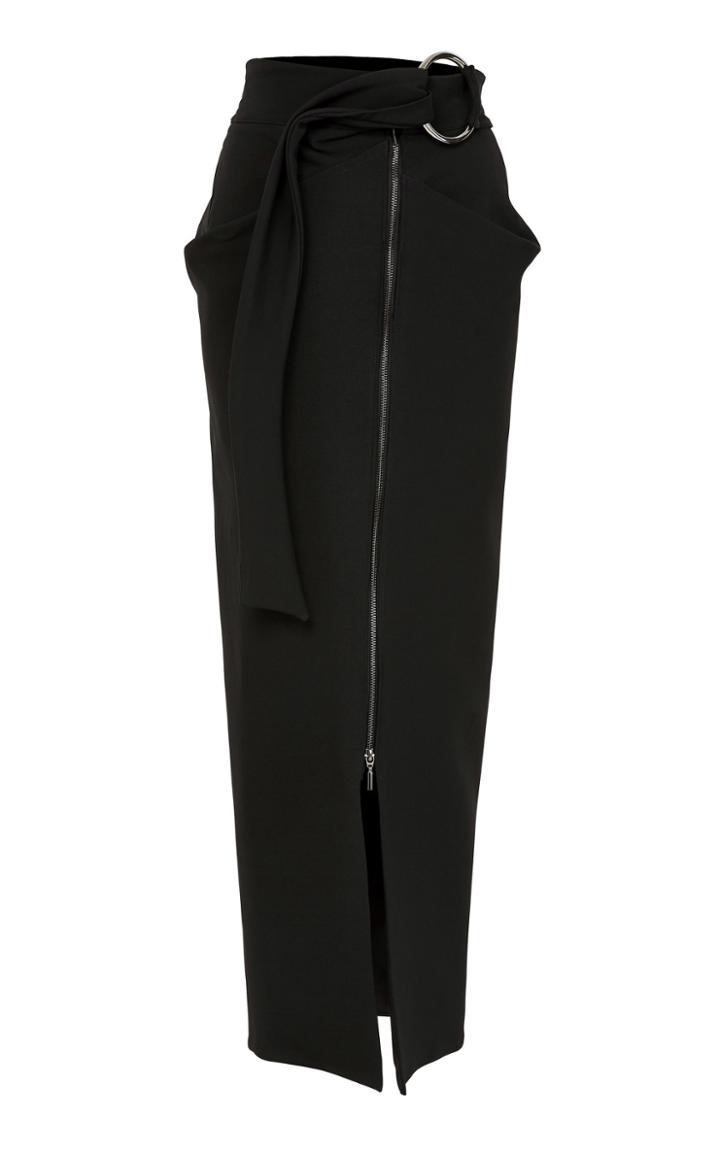 Maticevski Monument Front Slit Skirt