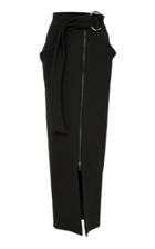 Maticevski Monument Front Slit Skirt