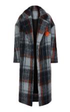 Maticevski Almighty Plaid Wool-blend Overcoat