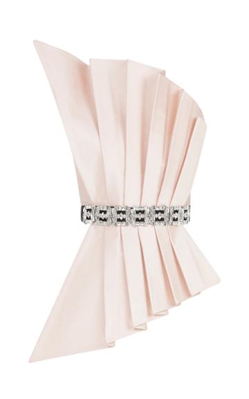 Raisa Vanessa Asymmetrical One Shouldered Pink Top