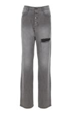 Moda Operandi Zeynep Aray Vintage Stretch High-rise Straight-leg Jeans