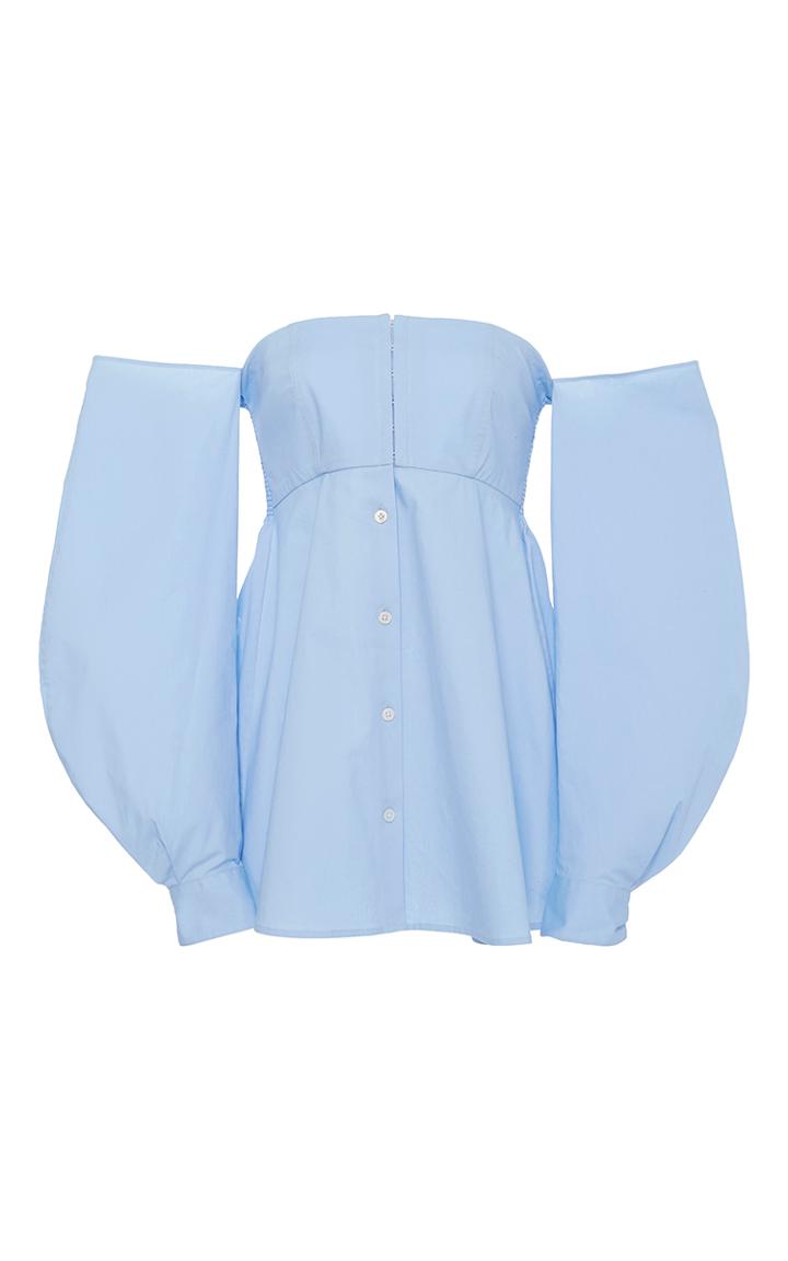 Cf. Goldman Off The Shoulder Corset Shirt