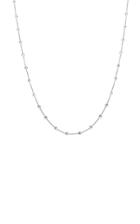 Moda Operandi Nina Runsdorf 18k White Gold Diamond Station Necklace