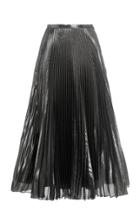 Moda Operandi Andrew Gn Metallic Plisse Skirt