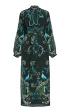 For Restless Sleepers Brizio Silk Crepe Dress