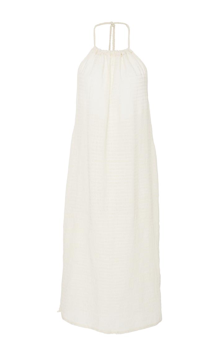 Jaline Erica Handwoven Halter Dress