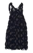 Cecilie Bahnsen Bey Tie-detailed Ruffled Chiffon Dress
