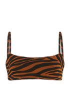 Mara Hoffman Sia Printed Square-neck Bikini Top