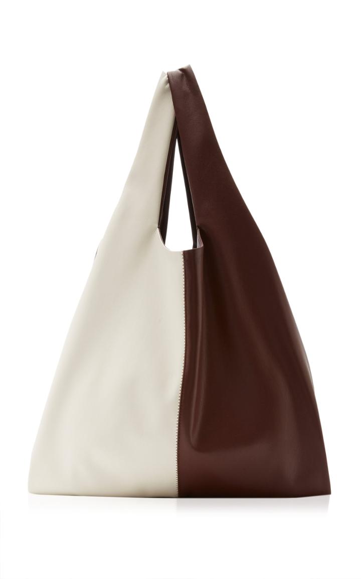 Nanushka Jo Color-block Vegan Leather Tote
