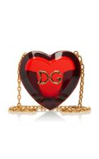 Dolce & Gabbana Heart-shaped Translucent Acrylic Mini Bag