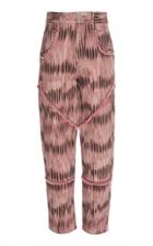 Isabel Marant Dorsy Ruffle Trimmed High Waisted Pant