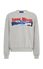 Simon Miller Orem Terry Crewneck Logo Sweatshirt