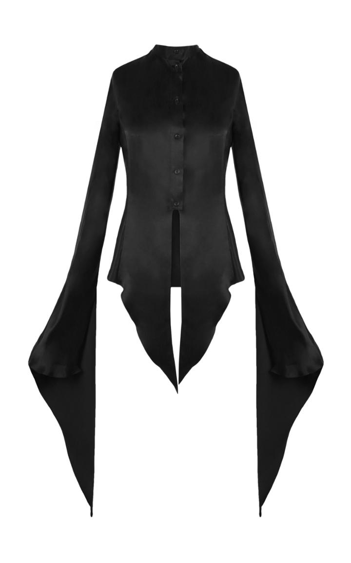 Dalood Angel Sleeve Tie Blouse