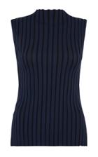 Moda Operandi Rachel Gilbert Farrah Ribbed Jersey-knit Top Size: 2