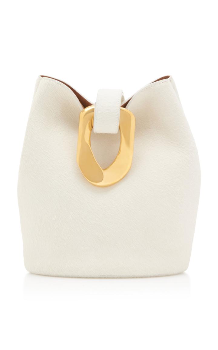 Bottega Veneta Drop Pony Hair Bucket Bag