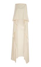 Cult Gaia Amara Asymmetric Wool-blend Top