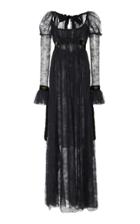 Philosophy Di Lorenzo Serafini Lace Scoop Neck Gown