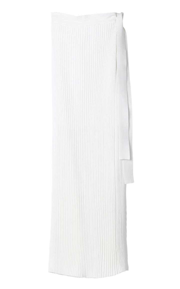 By Malene Birger Ester Ribbed Knit Maxi Skirt