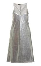 Moda Operandi Paco Rabanne Sleeveless Metallic Mesh Dress