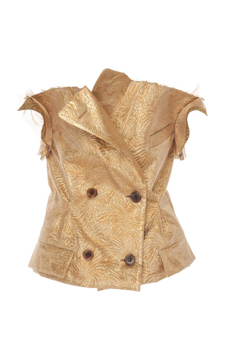 Maison Margiela Cloque Corset Top