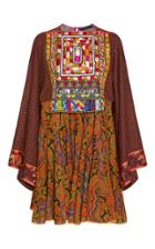 Etro Sequin Embroidered Mini Dress