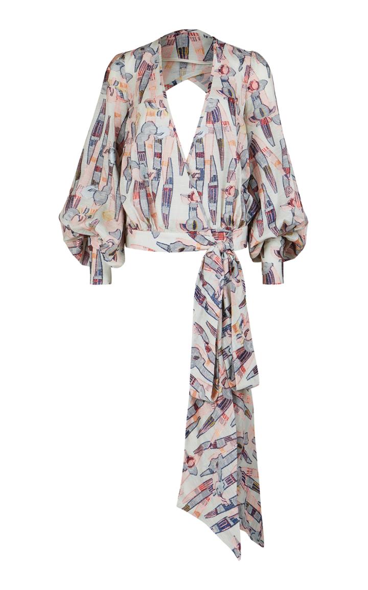 Lana Mueller Mani Wrap Blouse