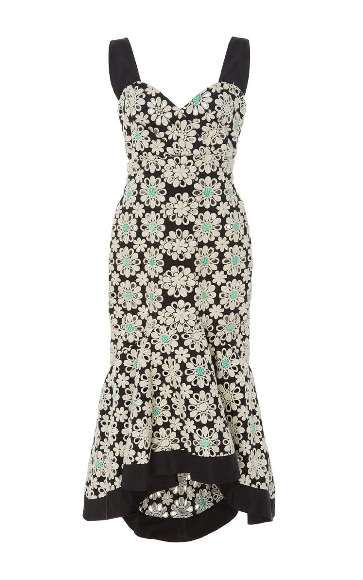 Johanna Ortiz M'o Exclusive Seashell Eyelet Dress