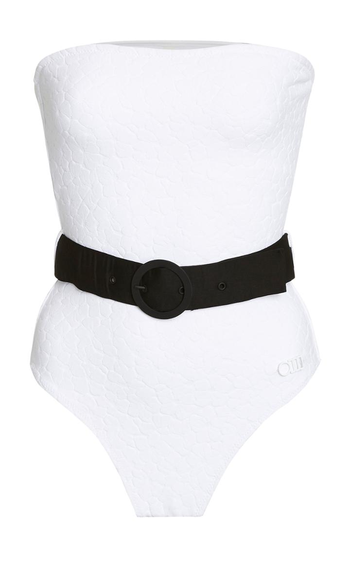 Solid & Striped The Madeline Belted One-piece Swimsuit