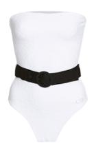 Solid & Striped The Madeline Belted One-piece Swimsuit