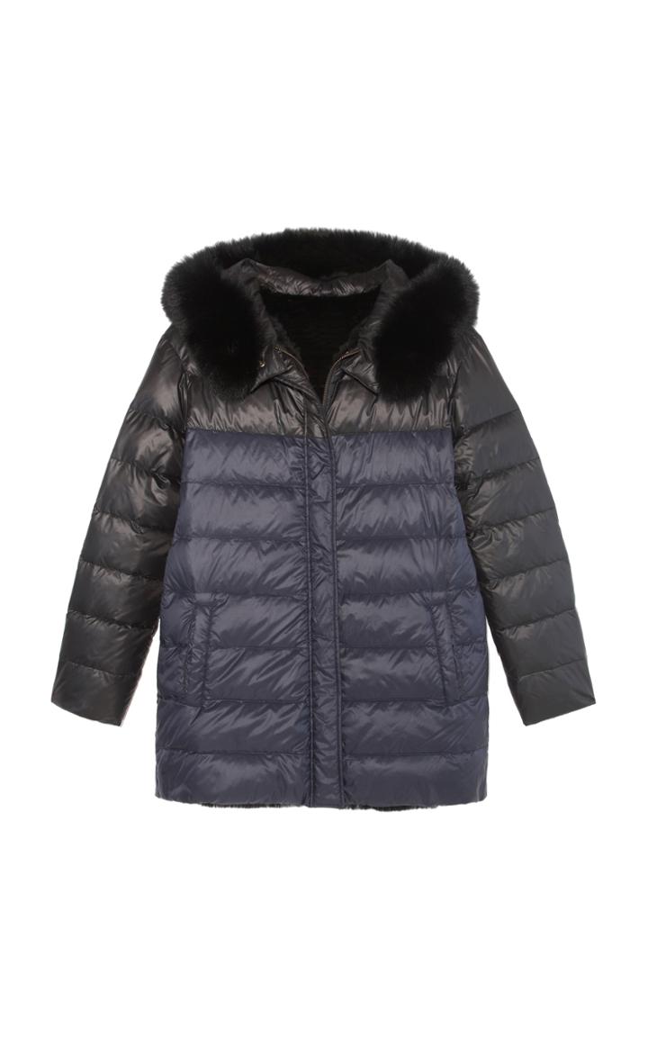 Pologeorgis The Vail Navy Puffer Coat