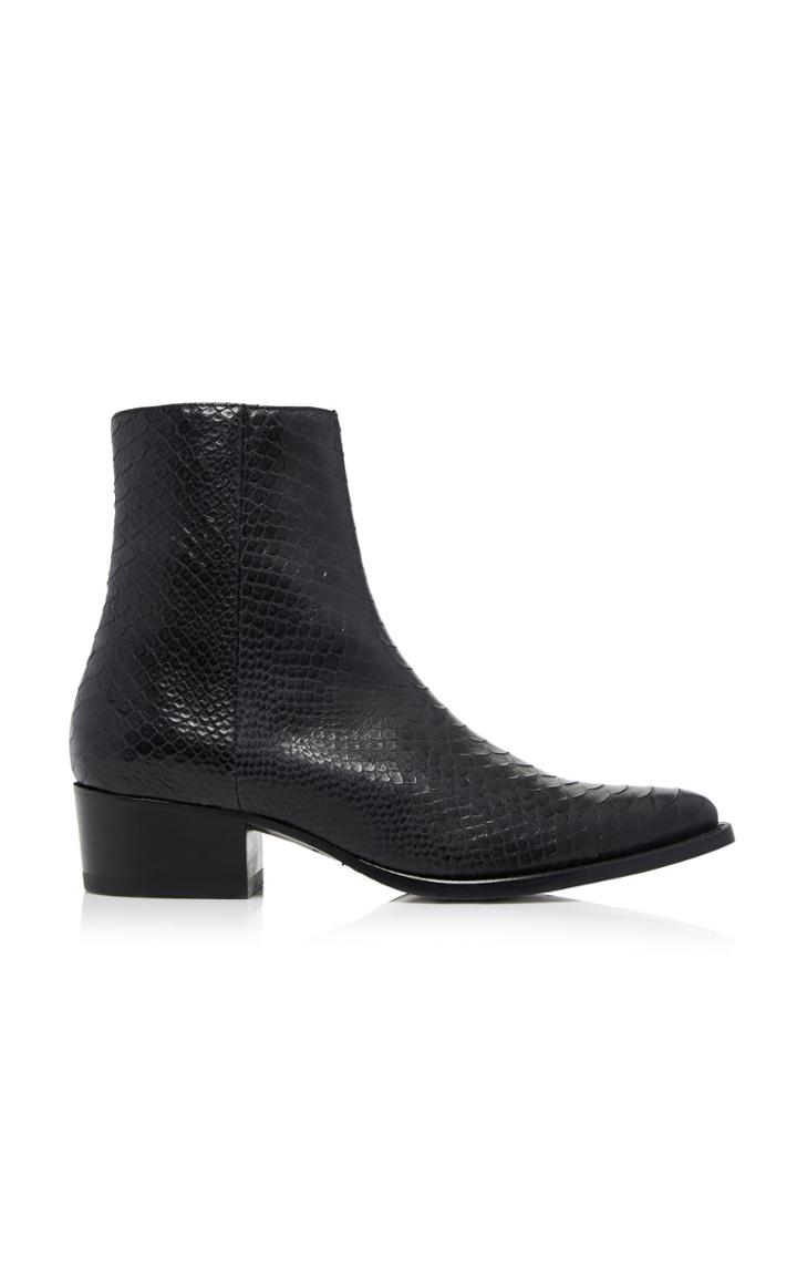 Amiri Leather Boots Size: 40