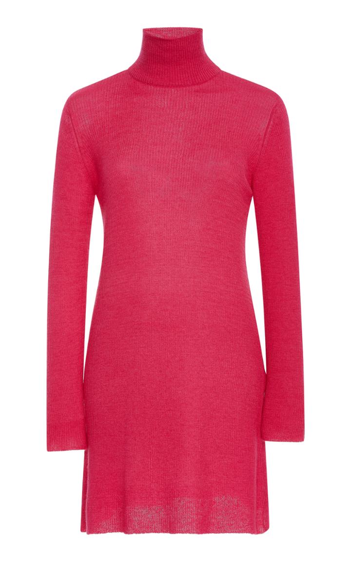Ryan Roche Turtleneck Mini Dress