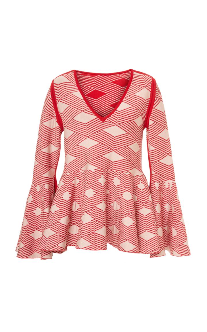 Pepa Pombo Trinity Peplum Blouse