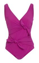 Karla Colletto Barcelona Tied One Piece Swimsuit