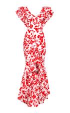 Bambah Seville Floral Velvet Gown