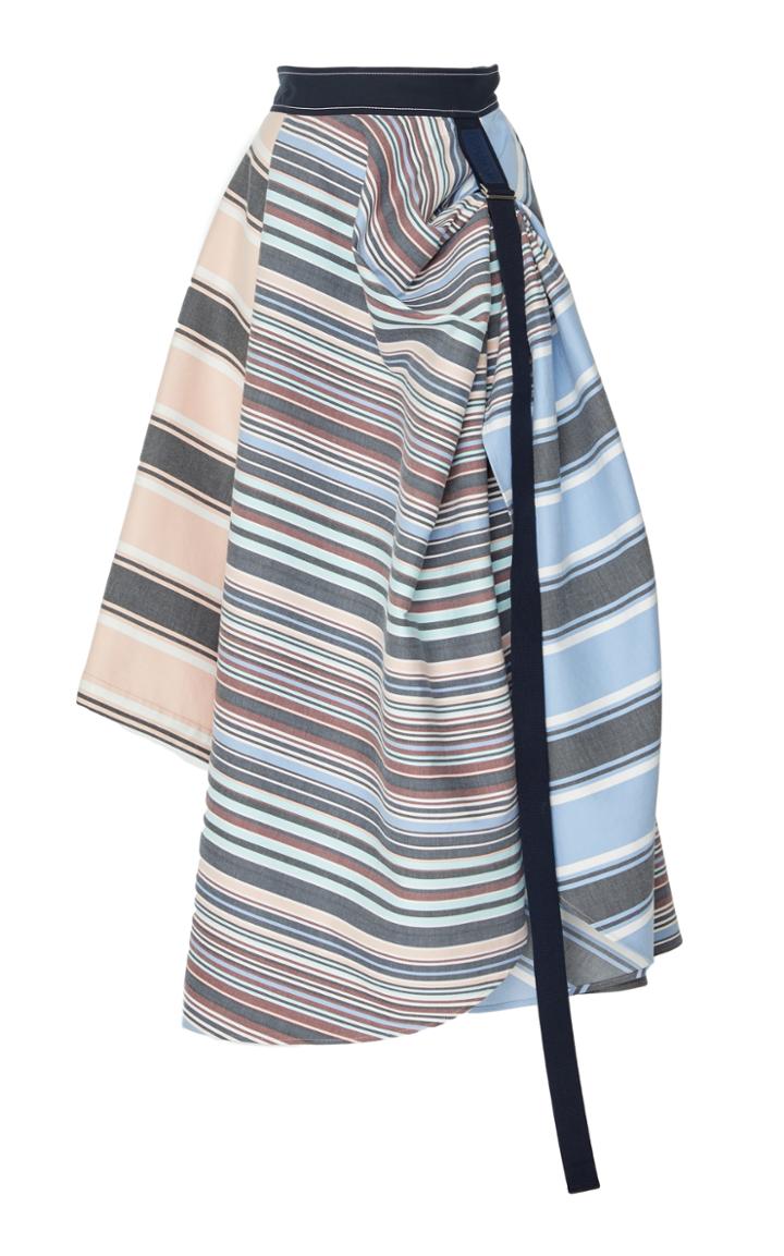 Sportmax Stampa Asymmetrical Skirt